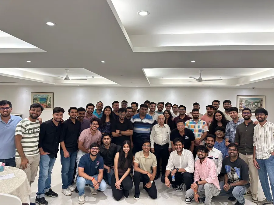 Photo from the IIT Roorkee alumni meetup in Gurgaon